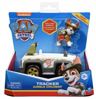 Набір Paw Patrol Базовий автомобіль із фігуркою Трекера, зелений (SM16775/7106)