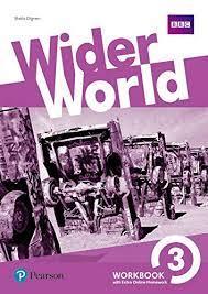 Робочий зошит Wider World 3 workbook with Online Homework