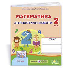 Математика. Діагностичні роботи. 3 клас. (до підручника Гісь О., Філяк І.). НУШ