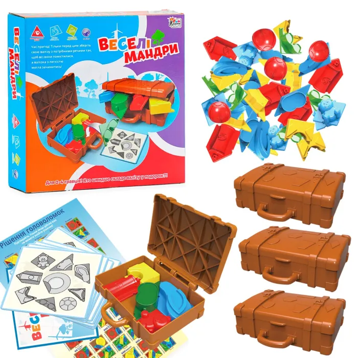 Розвиваюча гра "Веселі мандри" UKB-B 0044 Fun Game