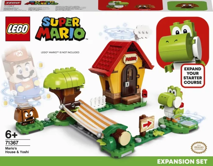 Блоковий конструктор LEGO Super Mario Будинок Маріо і Йоші (71367)