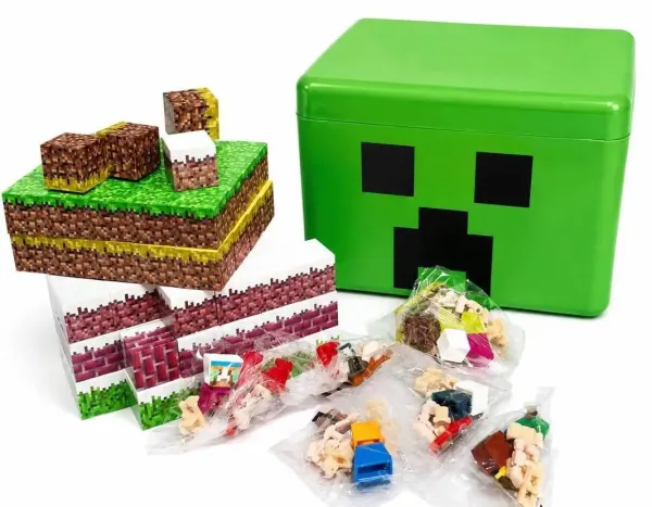 Магнітний конструктор Блоки "Minecraft"