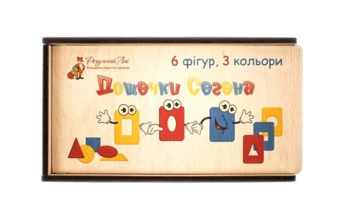 Дощечки Сегена 6 фігур 90111