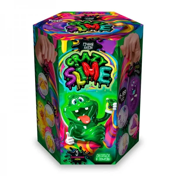 Набір для дослідів SLM-01-01U "Crazy Slime" DANKO