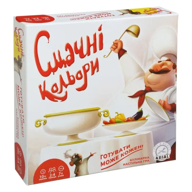 Настільна гра Смачні кольори р. 25*25*6 см Aria
