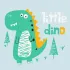 Набір для розпису "Little dino" 30*30 см