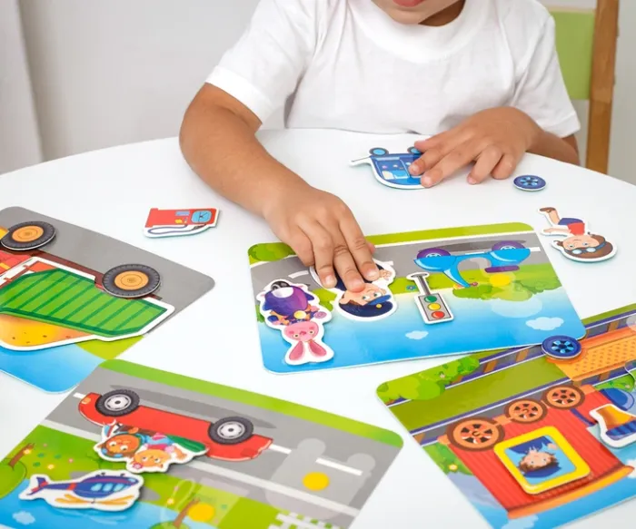 Гра з липучками Vladi Toys Транспорт (VT1302-28)