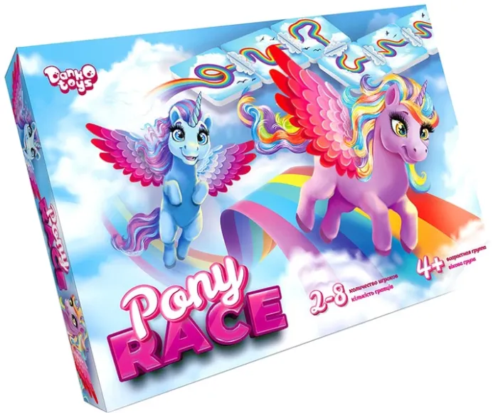 Настільна розважальна гра "Pony Race" G-PR-01-01