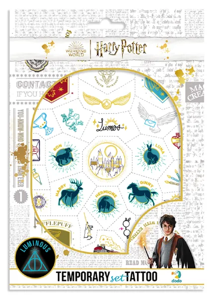 Набір дитячих тимчасових татуювань Harry Potter, Символи200505