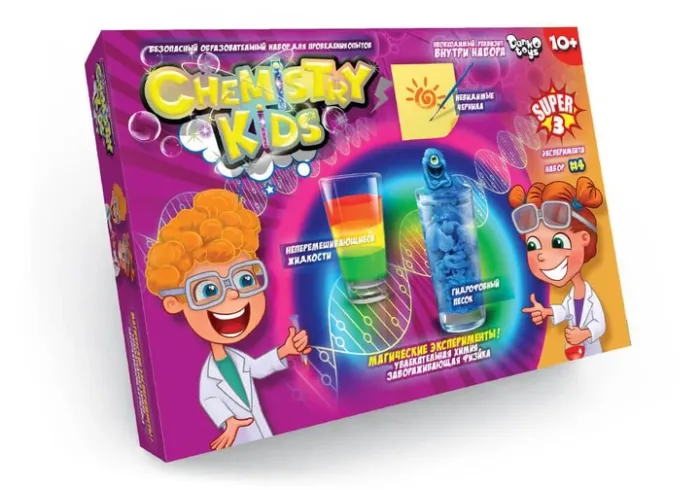 Набір для дослідів "Chemistry Kids", Danko Toys, CHK-02-04
