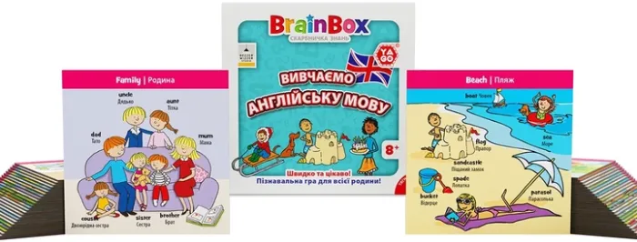 Пізнавальна гра Yago Brainbox Вчимо англійську мову (BZZBRLLE01UA)