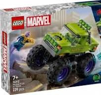 Конструктор LEGO Super Heroes Marvel The Hulk Truck vs. Thanos 229 елементів