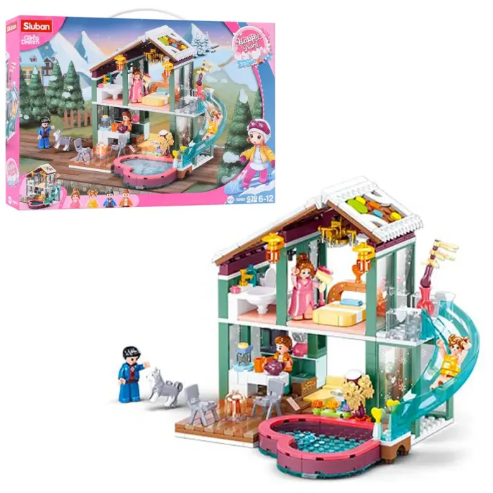Конструктор SLUBAN M38-B0961 "Happy Diary": Курорт, 439 дет.