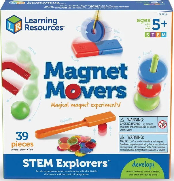 Ігровий набір Learning Resources серії Експерименти з магнітами LER9295