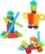 Конструктор серії Bristle Blocks - БУДІВЕЛЬНИК (36 деталей, у коробці)