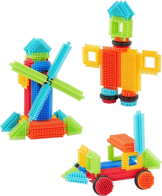 Конструктор серії Bristle Blocks - БУДІВЕЛЬНИК (36 деталей, у коробці)