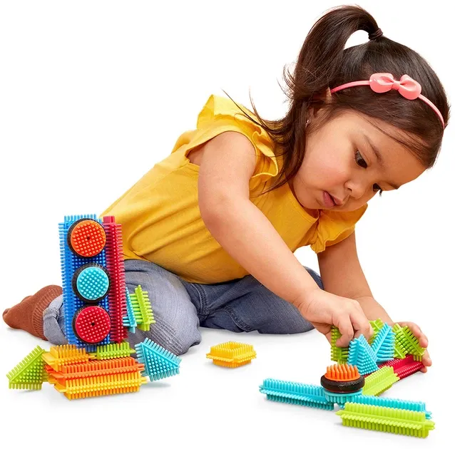 Конструктор серії Bristle Blocks - БУДІВЕЛЬНИК (36 деталей, у коробці)