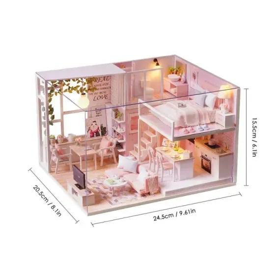 Конструктор 3D румбокс Cute Room