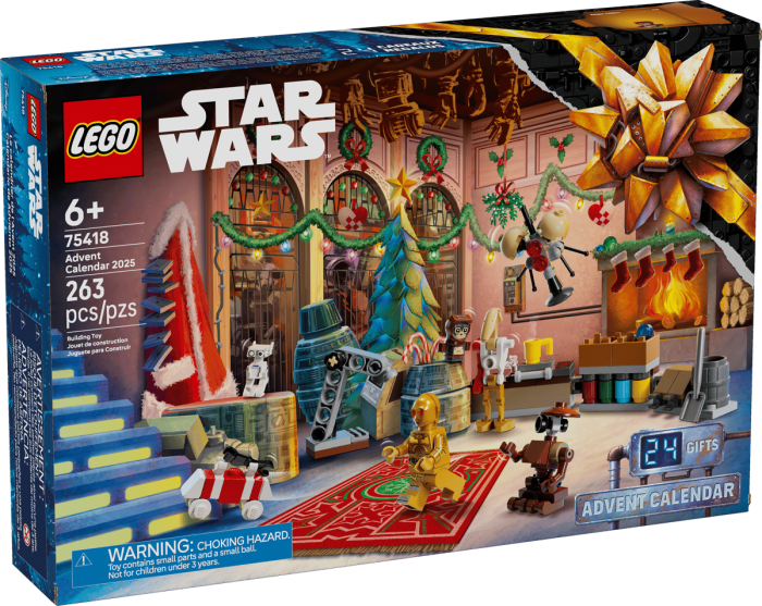 Конструктор LEGO Star Wars Адвент-календар 2025 (75418)