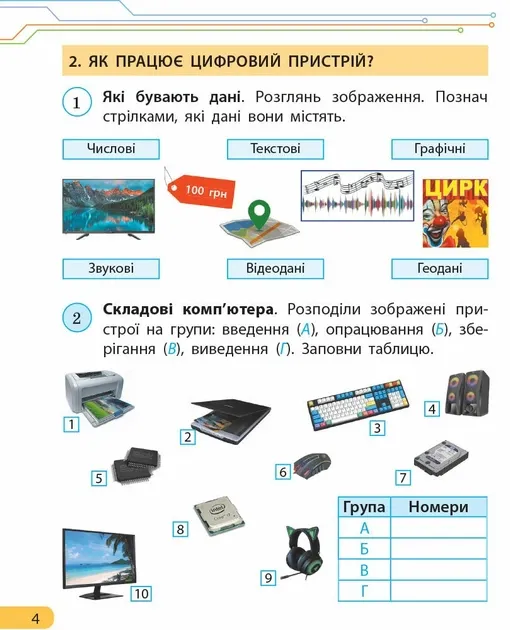 НУШ Інформатика 4 клас. Робочий зошит до підручника Морзе, Барни (Укр) Ранок