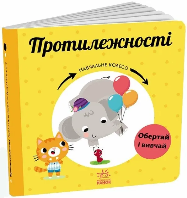 Протилежності. Навчальне колесо. Ганчакова П.
