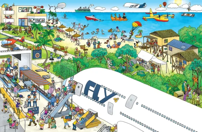 Великий віммельбух Аеропорт