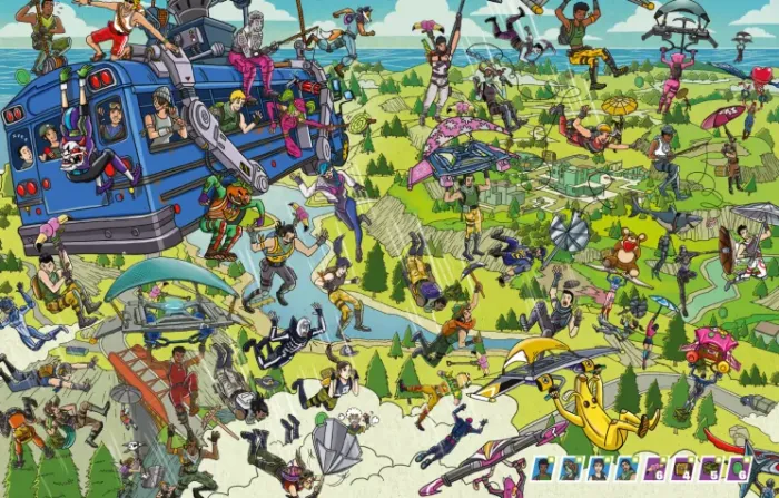 FORTNITE Official. Куди подівся Джонсі? Шукай і знаходь