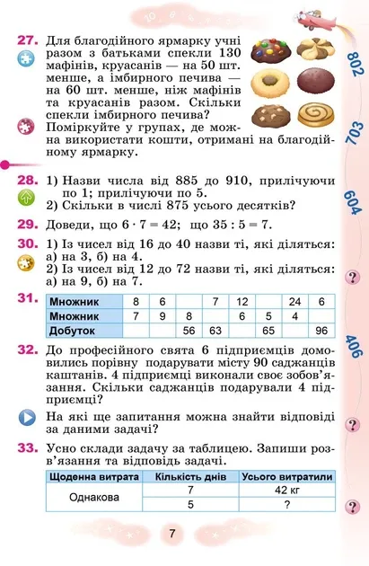 Підручник Математика 4 клас Частина 1 НУШ Авт: Г.П. Лишенко Вид-во: Генеза