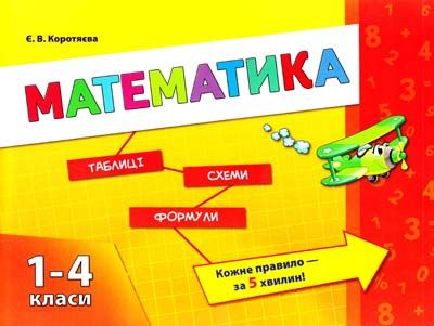 Таблиці. Схеми. Формули. 1-4 класи. Математика