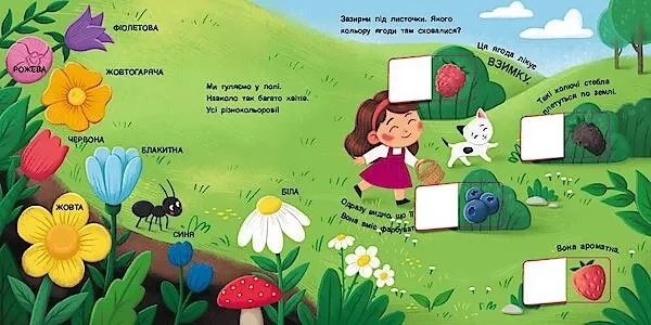 Книжка для малечі. Якого кольору? — Коваль Н.