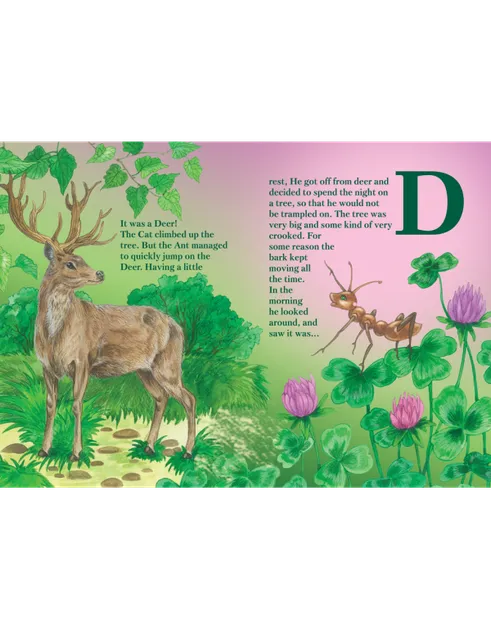 3D Англійська Жива абетка "ABC book" з доповненою реальністю