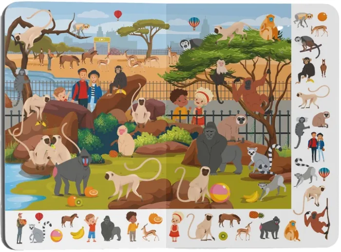 Великий віммельбух. Зоопарк