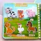 Книга на липучках First words