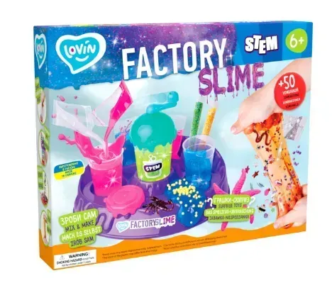 Набір для дослідів 80155 "Slime Factory" LOVIN