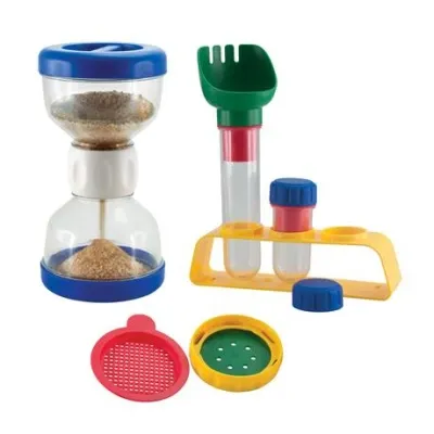 Набір для дослідів та експериментів Пісочні годинники Edu-toys JS007