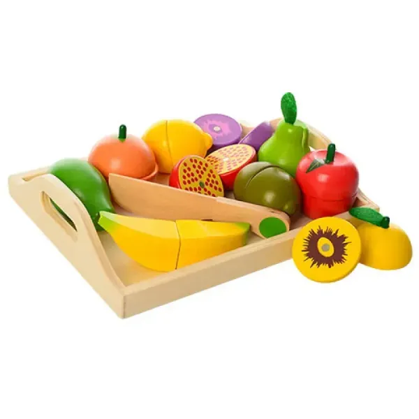 Набір продуктів дерев'яні на липучках MD 1165