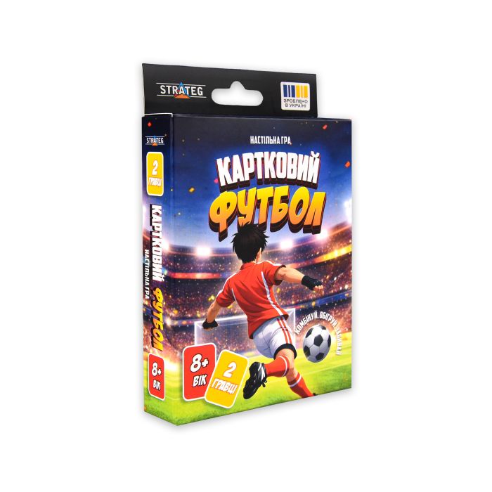 Настільна гра 31204 Картковий футбол Strateg